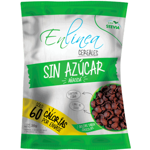 CAJA DE CEREAL EN LÍNEA IND. HOJUELA CHOCOLATE 20 GRS X 30 UN