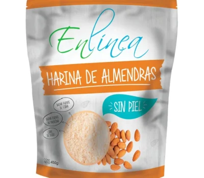 378320-900-900 CAJA DE HARINA DE ALMENDRA EN LÍNEA 450 GRS X 12 UN
