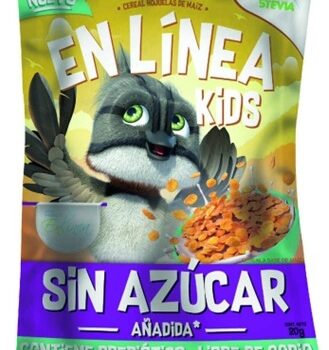 CAJA DE CEREAL EN LÍNEA KIDS IND. HOJUELA DE MAIZ 20 GRS X 30 UN
