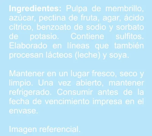 CAJA DE DULCE DE MEMBRILLO ECKART 250 GRS X 16 UN