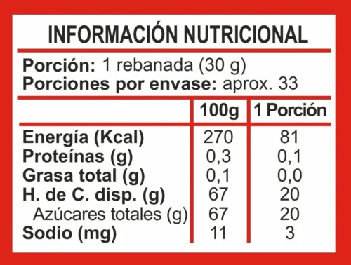 CAJA DE DULCE DE MEMBRILLO ECKART 1000 GRS X 4 UN