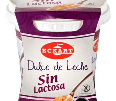 CAJA DE DULCE DE LECHE ECKART SIN LACTOSA (MANJAR) 380 GRS X 12 UN