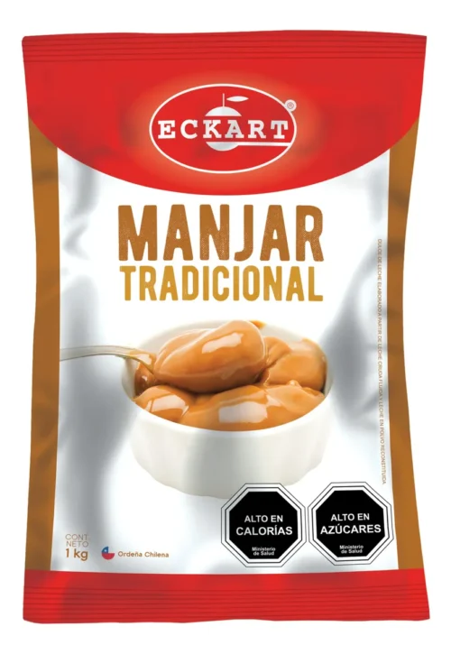 CAJA DE DULCE DE LECHE (MANJAR) 1000 GRS X 8 UN