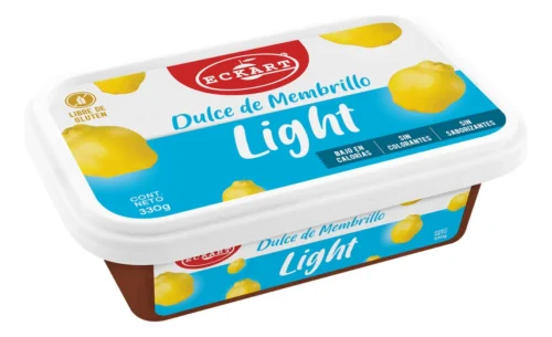 CAJA DE DULCE DE MEMBRILLO LIGHT POT. ECKART 330 GRS X 16 UN
