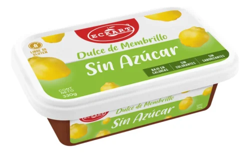 CAJA DE DULCE DE MEMBRILLO SIN AZUCAR POTE ECKART 330 GRS X 16 UN