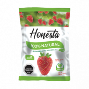 CAJA DE MERMELADA FRUTILLA HONESTA SACHET 200 GRS X 24 UN