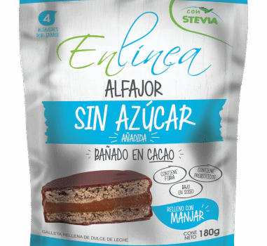 CAJA DE ALFAJOR MANJAR ENLÍNEA 180 GRS X 15 UN