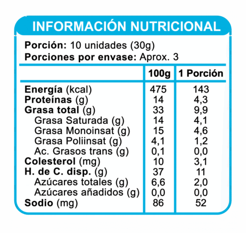 CAJA DE ALME/CACAO ENLÍNEA 100 GRS X 18 UN