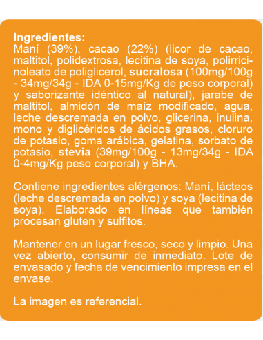 barra-mani-cubierta-choc-en-linea-170-gr (3) CAJA DE BARRA DE MANÍ CUBIERTA CON CACAO ENLÍNEA 170 GRS X 15 UN