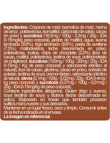 barras-de-cereal-avellanas (3) CAJA DE BARRA DE CEREAL CREMA DE AVELLANA ENLÍNEA 120 GRS X 15 UN