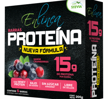 Barras de proteína cranberries sin azúcar En Línea 200g