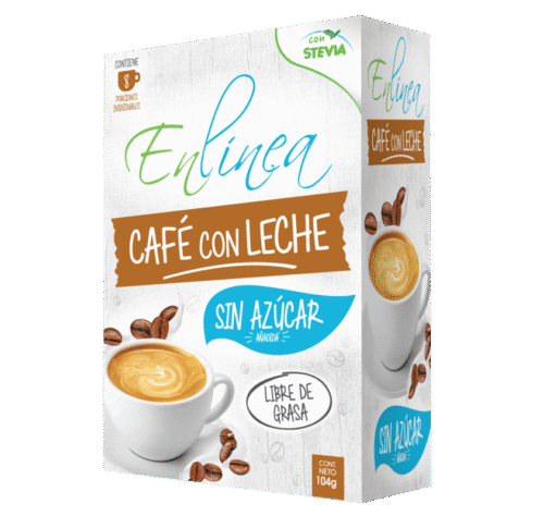 CAJA DE CAFÉ CON LECHE EN LÍNEA 104 GRS X 21 UN