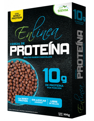 CAJA DE CEREAL EN LÍNEA PROTEÍNA 300 GRS X 11 UN