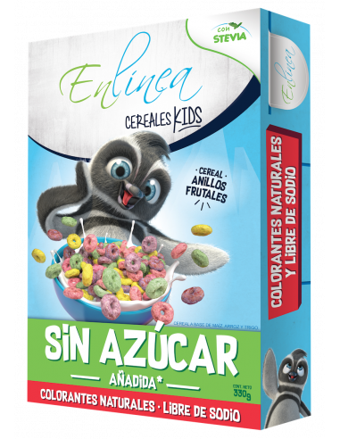 CAJA DE CEREAL EN LÍNEA KIDS FRUTAL 330 GRS X 11 UN