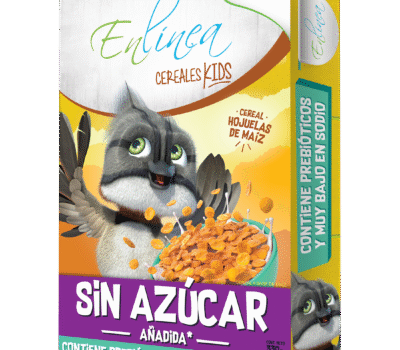 CAJA DE CEREALES KIDS HOJUELAS DE MAIZ ENLÍNEA 330 GRS X 11 UN