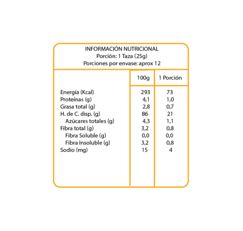 CAJA DE CEREAL EN LÍNEA INFLADO MAÍZ 300 GRS X 17 UN