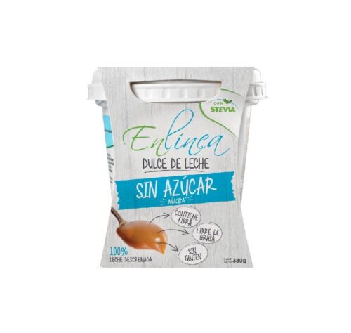 CAJA DE DULCE DE LECHE ENLINEA (MANJAR) 380 GRS X 12 UN
