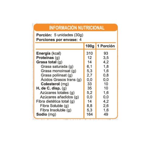 CAJA DE GALLETA COCO ENLÍNEA 120 GRS X 15 UN