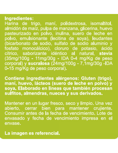 CAJA DE GALLETA LIMON EN LÍNEA ENLÍNEA 120 GRS X 15 UN