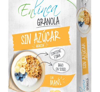 CAJA DE GRANOLA EN LÍNEA MANÍ 320 GRS X 10 UN
