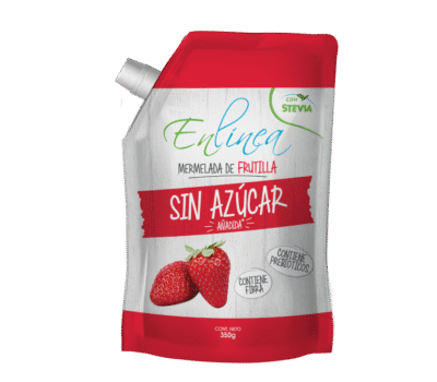 CAJA DE MERMELADA FRUTILLA ENLINEA DOYPACK 350 GRS X 12 UN