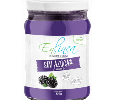 CAJA DE MERMELADA MORA ENLINEA FRASCO 320 GRS X 12 UN