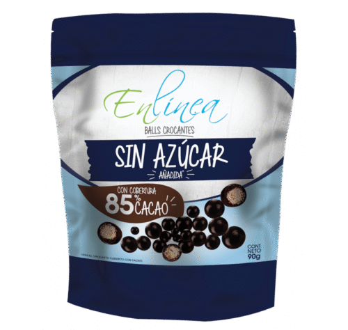 CAJA DE ROLLS 85% CACAO ENLÍNEA 90 GRS X 14 UN