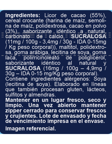 CAJA DE ROLLS 85% CACAO ENLÍNEA 90 GRS X 14 UN